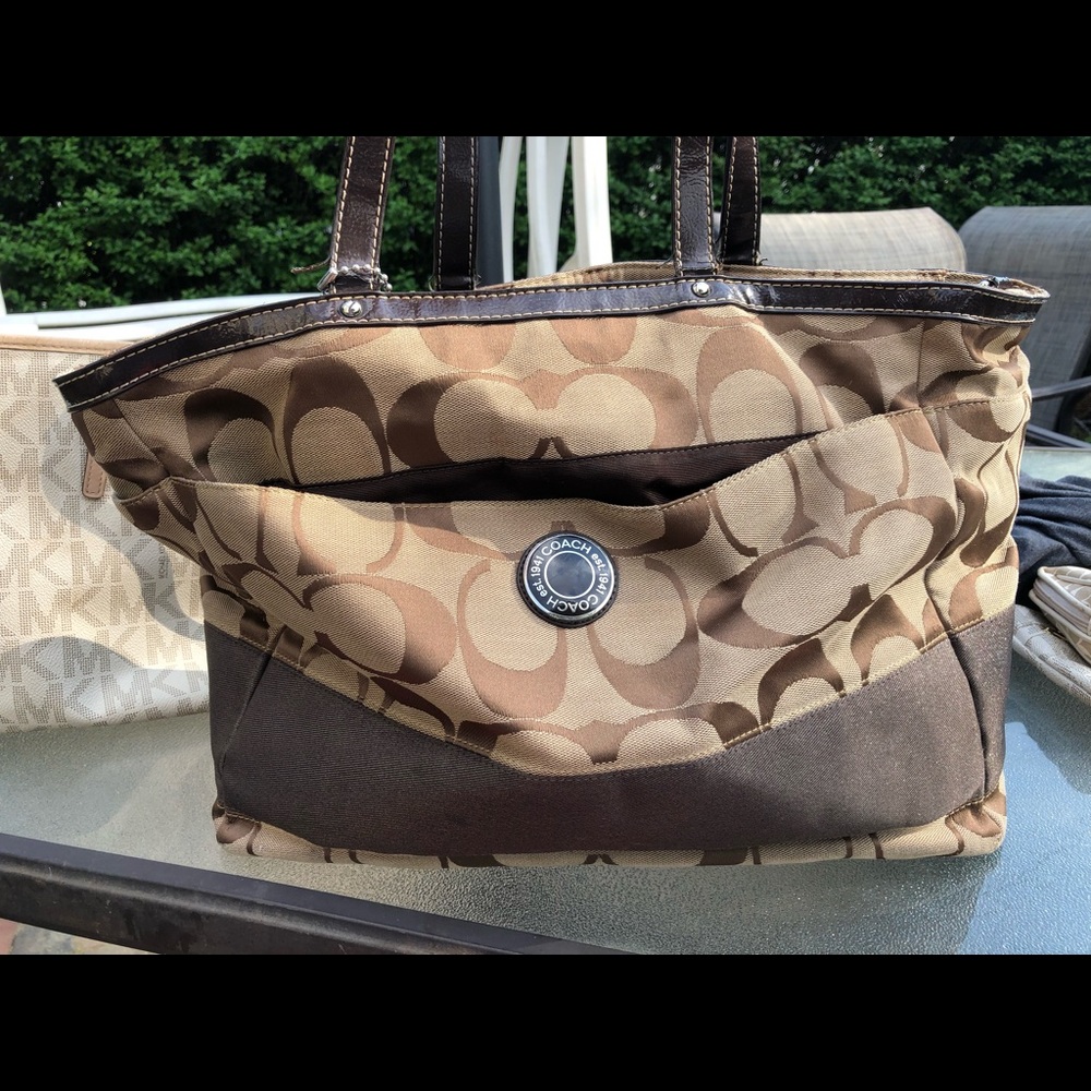 Coach diaper bag/weekender